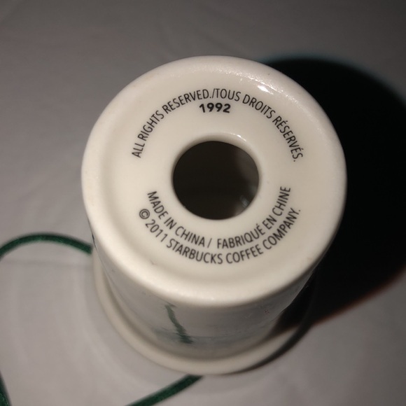 Starbucks Ornaments Lot-Starbucks Cups Ornaments 1971, 1992, 2011, 2011 Holiday - Picture 5 of 10